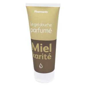PHARMACTIV Le Gel Douche Parfumé MIEL et KARITE - T/200ml - Toutes Peaux
