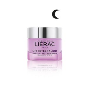 LIERAC LIFT INTEGRAL Nuit Crème Lift Restructurante 50ml - Spécial Bajoues - Peaux Normales à Sèches