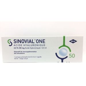 Sinovial One 2% 1 seringue préremplie
