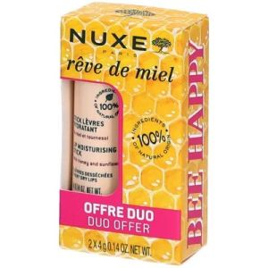 NUXE Rêve de Miel Stick lèvres hydratant - offre duo