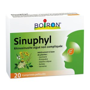 Sinuphyl 20 comprimés