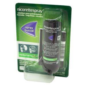 Nicorettespray menthe fraîche, spray buccale - 1 spray 13,2ml