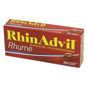 Rhinadvil Rhume, 20 comprimés enrobés
