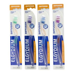 ELGYDIUM DIFFUSION Brosse à Dents Souple - 1 Unité