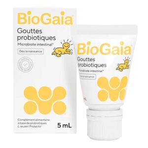 BIOGAIA Protectis Gouttes - Complément Alimentaire au Lactobacillus Reuteri Protectis - Favorise le
