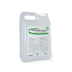 ASEPTILINE SURFACE 5 Litres - Nettoyant Désinfectant des Surfaces