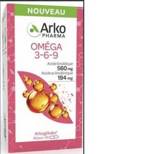 ARKOPHARMA OMEGA 3-6-9 (60 gélules)