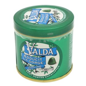 VALDA MENTHE EUCALYPTUS Gommes Sans Sucre - Bte/140g