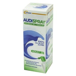 Audispray Junior Hygiène Auriculaire 3-12 Ans Contre Cérumen Et Bouchons  D'Oreille Spray 25ml