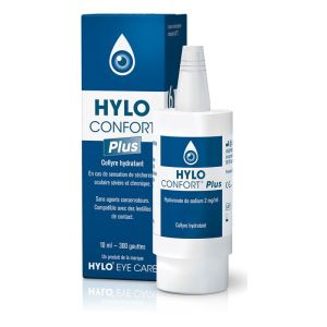 HYLO CONFORT PLUS 10ml Collyre Hydratant