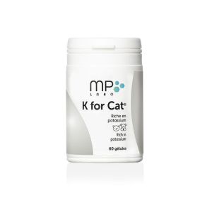 K FOR CAT 60 Gélules - Chat - Riche en Potassium, Hypokaliémie