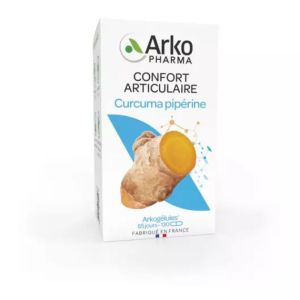 ARKOGELULES Curcuma Piperine 103mg de Curcumines - Bte/130 - Confort Articulaire