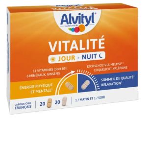 ALVITYL VITALITE JOUR - NUIT  40 comprimés