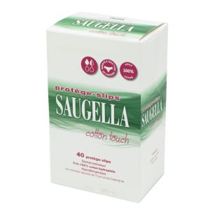 SAUGELLA COTTON TOUCH Protège Slips Bte/40 - Voile 100% Coton Hydrophile