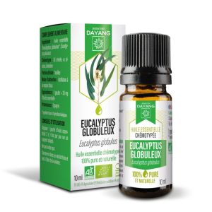 DAYANG BIO Huile Essentielle Chémotypée EUCALYPTUS GLOBULUS 10ml - Eucalyptus globulus