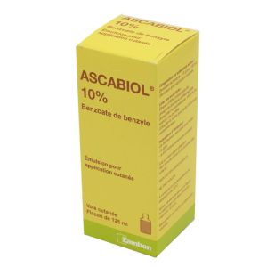 Ascabiol 10 %, émulsion pour application cutanée - Flacon 125 ml