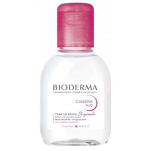 BIODERMA CREALINE H2O 100ml Solution Eau Micellaire Démaquillante sans Rinçage - Peau Sensible