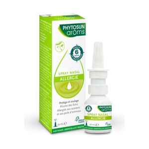 Phytosun Aroms Spray Nasal Allergie 20ml - Rhume des Foins, Acariens, Poils d' Animaux