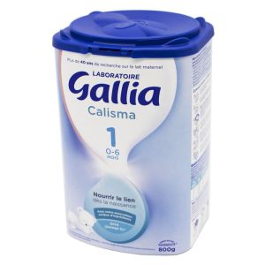 Laboratoire Gallia - Galliagest Premium 2ème âge - Lait en Poudre pour Bébé  - Enrichi en Vitamines A, C & D - Pour Bébé de 6 à 12 mois - Lot de 3x820g