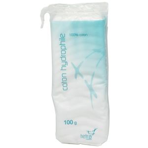 Coton Hydrophile 100g - Soins Médicaux et Dermatologiques - 100% Coton