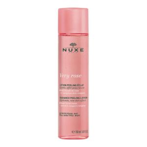 NUXE VERY ROSE Lotion Peeling Eclat 150ml - Soin Visage, Peaux Sensibles