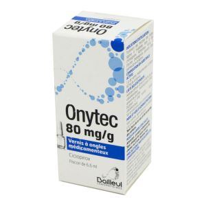 Onytec 80 mg/g, vernis à ongle - Flacon 6,6 ml