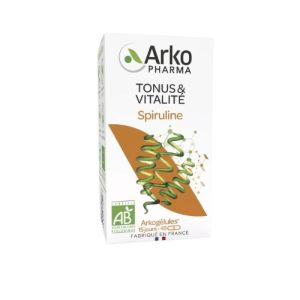 ARKOGELULES BIO Spiruline 1176 mg de Thalle - Bte/45 - Tonus et Vitalité