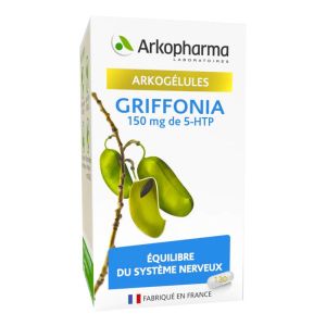 ARKOGELULES Griffonia 150mg de 5-HTP - Bte/130 - Equilibre du Système Nerveux