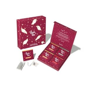 PANDA TEA - Le coffret enchan-thé 2025, Assortiment de 4 Thés & Infusions