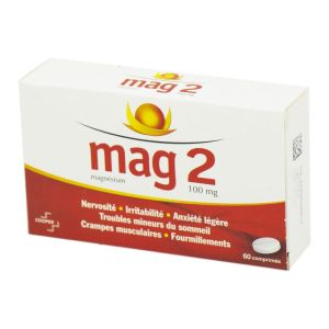 Mag 2 100 mg, 60 comprimés