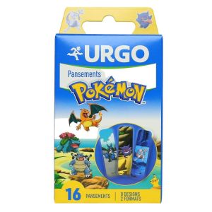 URGO - 16 pansements Pokemon 2 formats -3664492015484