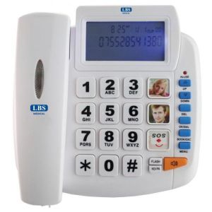 Téléphone Grandes Touches SOS Urgence - O2404 - 1 Unité - ORKYN LBS MEDICAL