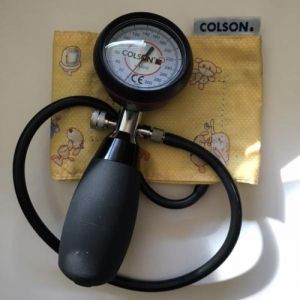 COLSON TENSIOMETRE Enfant AZEA Manopoire - Brassard Poly Coton à Motifs pour Prise de la Tension Art