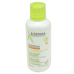 EXOMEGA CONTROL Crème Emolliente Anti-grattage 400ml - Peaux Sèches à Tendance à l' Eczéma Atopique