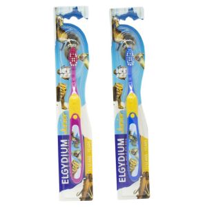 ELGYDIUM JUNIOR Brosse à Dents l' AGE DE GLACE - Enfants de 7 à 12 Ans - 1 Unité