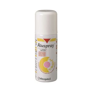 ALUSPRAY 127ml - Traitement Cicatrisant des Plaies - Toutes Espèces