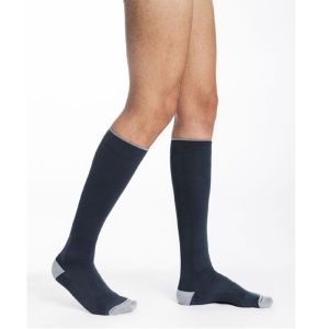 SIGVARIS STYLES COLORS Chaussettes BLEU / GRIS CLAIR - Contention Homme Classe 2