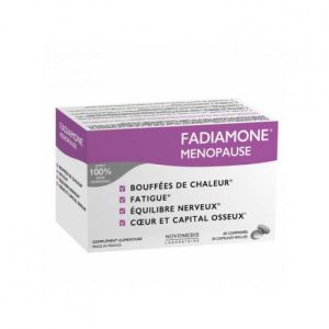 FADIAMONE MENOPAUSE - Complément Alimentaire pour Troubles Liés à la Ménopause (Bouffées de Chaleur,