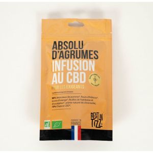 REST IN TIZZ Infusion au CBD Bio Absolu d' Agrumes 50g