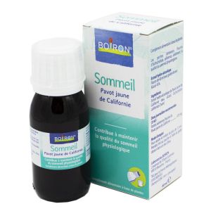 BOIRON SOMMEIL 60ml - Pavot Jaune de Californie - Qualité du Sommeil Physiologique