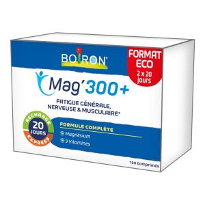 Magnésium 300+ 160 comprimés (2x 20 jours) Format Eco