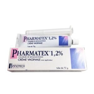 Pharmatex 1,2 %, crème vaginale 72g avec applicateur
