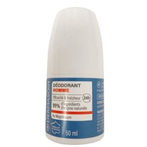 PHARMACTIV DERMASOIN HOMME Déodorant Fraîcheur 50ml - Efficacité 24H, au Magnésium