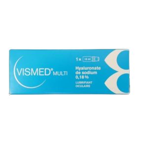 VISMED MULTI 15ml - Lubrifiant Oculaire pour Sécheresse Oculaire Modérée à Sévère