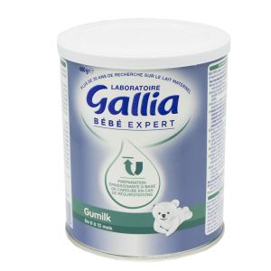 GALLIA Bébé Expert GUMILK - GALLIA GULMIK - Lait en Poudre pour Nourrissons de 0 à 12 mois - Prépara