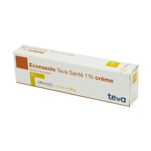 Econazole Teva 1%, crème - Tube 30 g