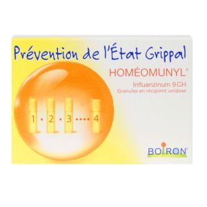 Homéomunyl 4 doses influenzinum 9 CH boiron 2024/2025