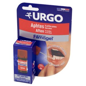 URGO FILMOGEL Aphtes - Isole, Soulage et Cicatrise les Aphtes et Petites Plaies Buccales