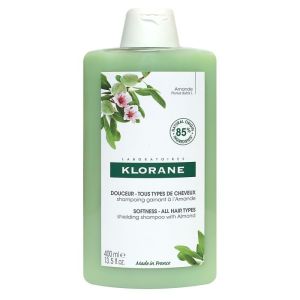 KLORANE Shampoing gainant amande tous types de cheveux 400ml - 3282770150445