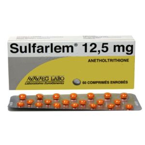 Sulfarlem 12,5 mg, 60 comprimés enrobés